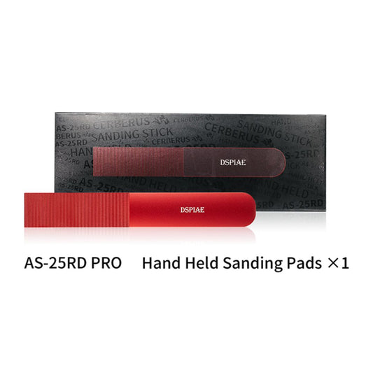 DSPIAE 25RDPRO Aluminum Alloy Sanding Board Red