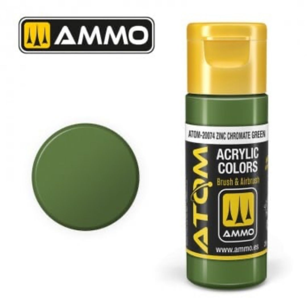 ATOM-20074 ATOM COLOR Zinc Chromate Green