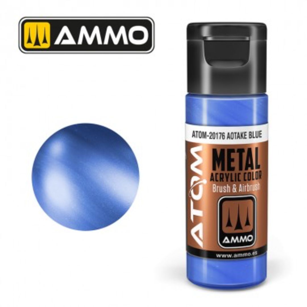 ATOM-20176 ATOM METALLIC Aotake Blue