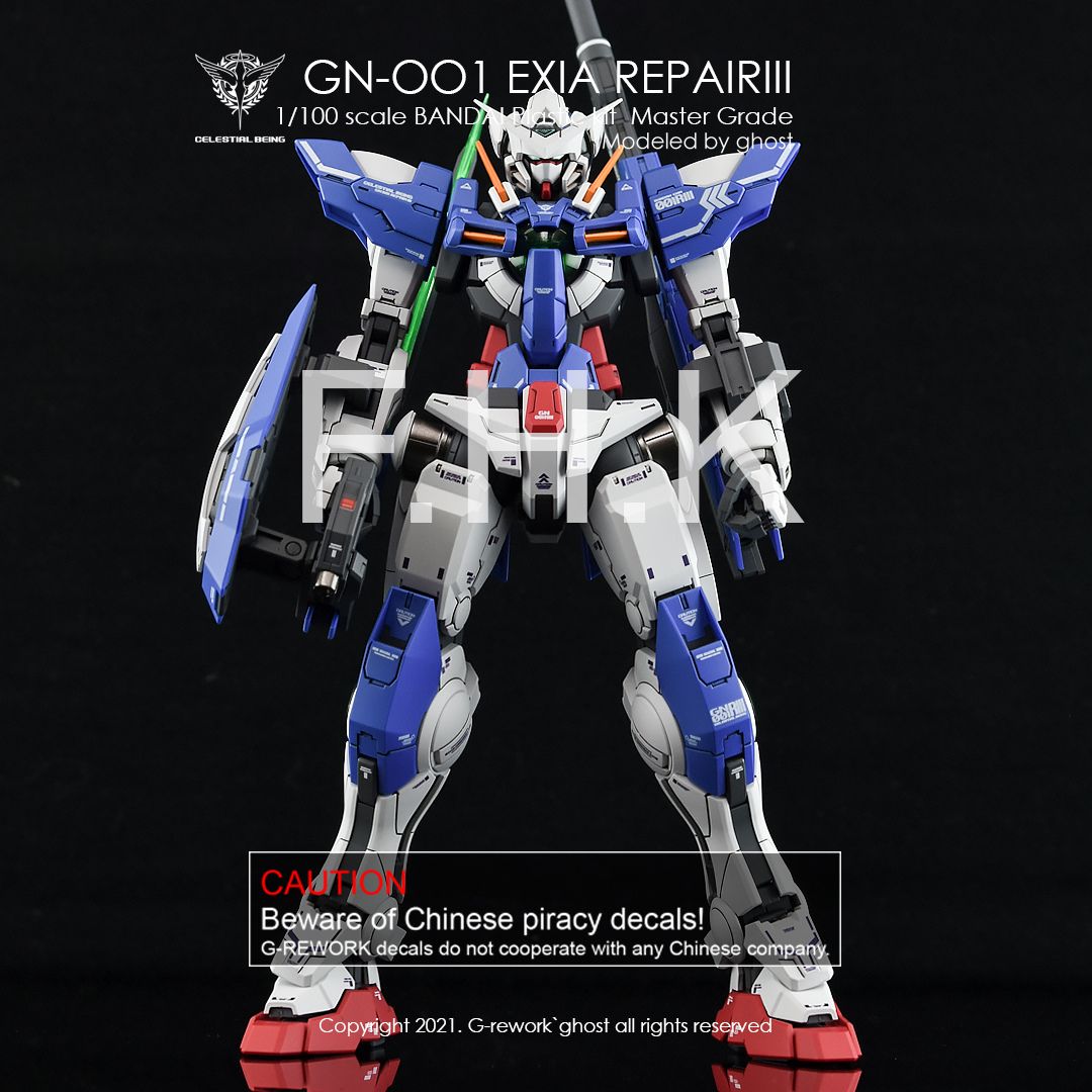 G-Rework Decal - [MG] GUNDAM EXIA REPAIR III