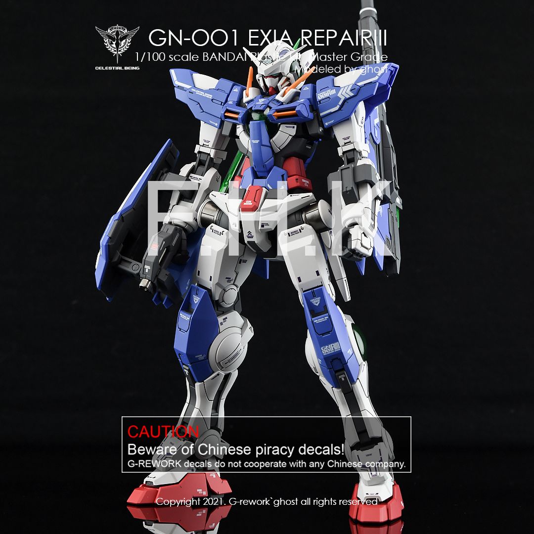 G-Rework Decal - [MG] GUNDAM EXIA REPAIR III