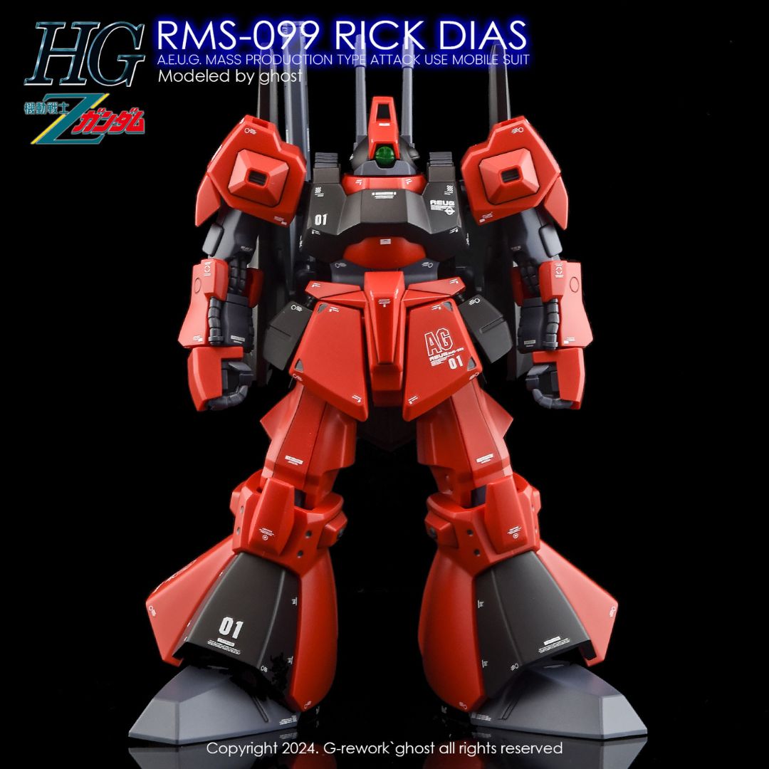 G-Rework Decal - [HG] RMS-099 RICK DIAS