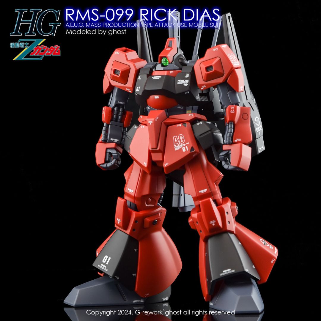 G-Rework Decal - [HG] RMS-099 RICK DIAS
