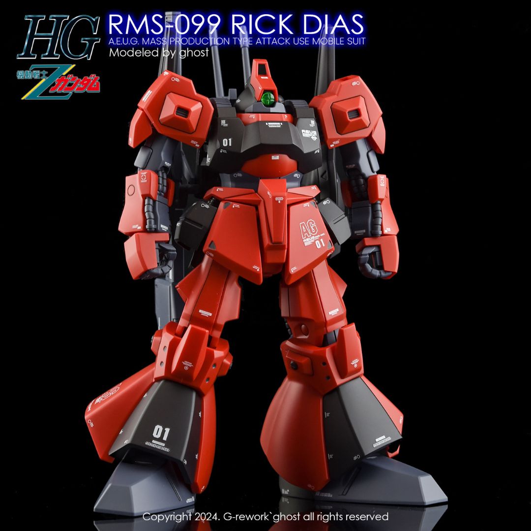 G-Rework Decal - [HG] RMS-099 RICK DIAS