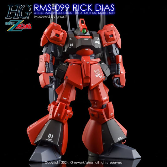 G-Rework Decal - [HG] RMS-099 RICK DIAS