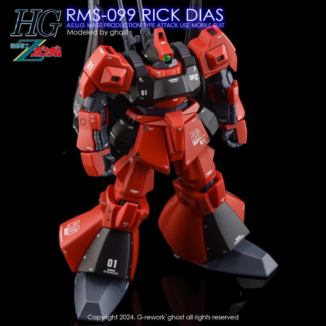 G-Rework Decal - [HG] RMS-099 RICK DIAS