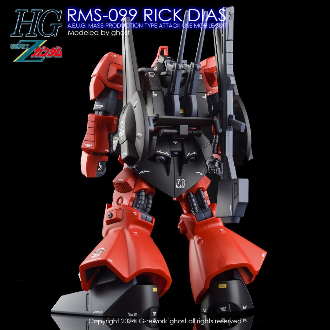 G-Rework Decal - [HG] RMS-099 RICK DIAS