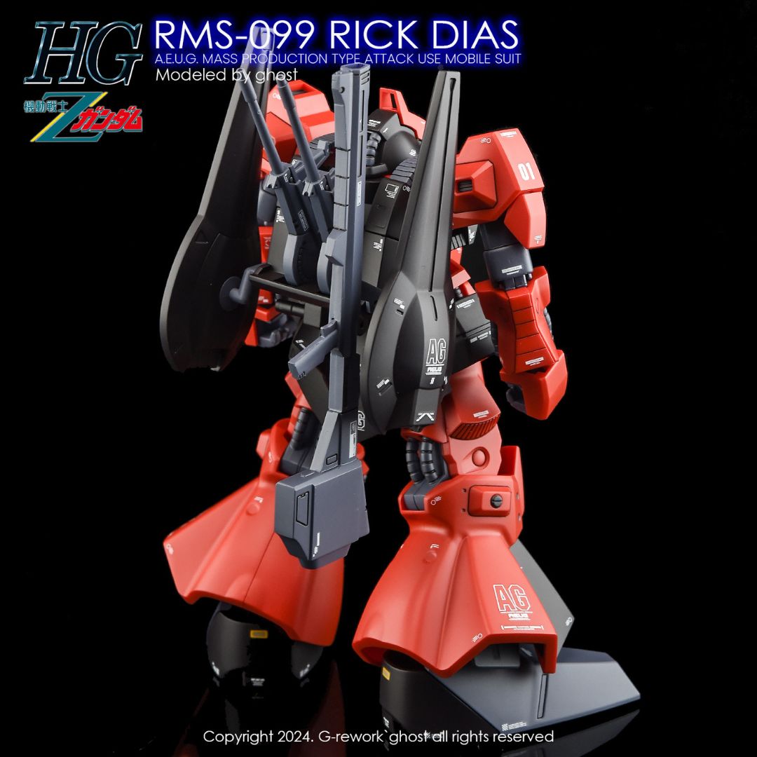 G-Rework Decal - [HG] RMS-099 RICK DIAS