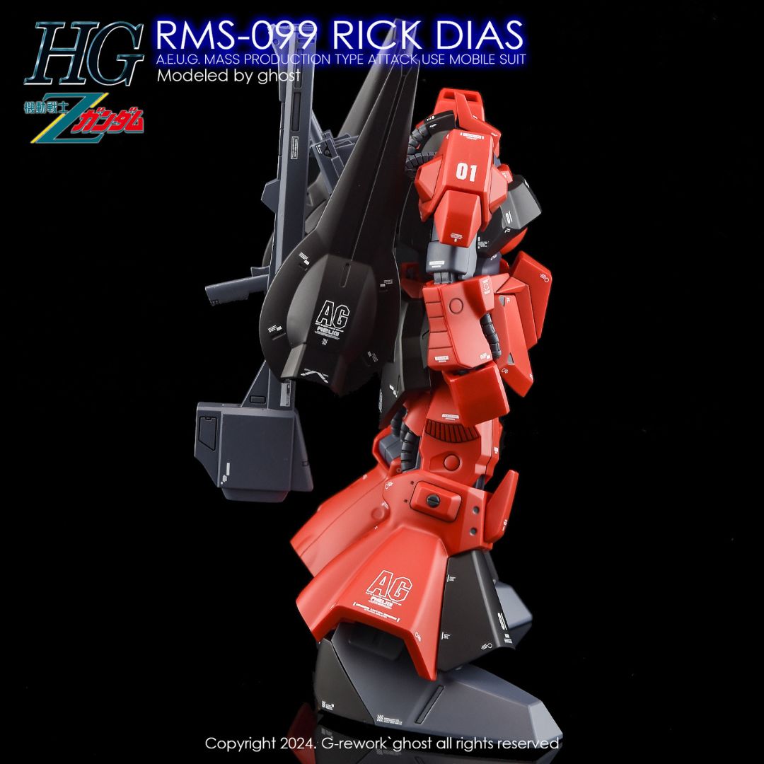 G-Rework Decal - [HG] RMS-099 RICK DIAS