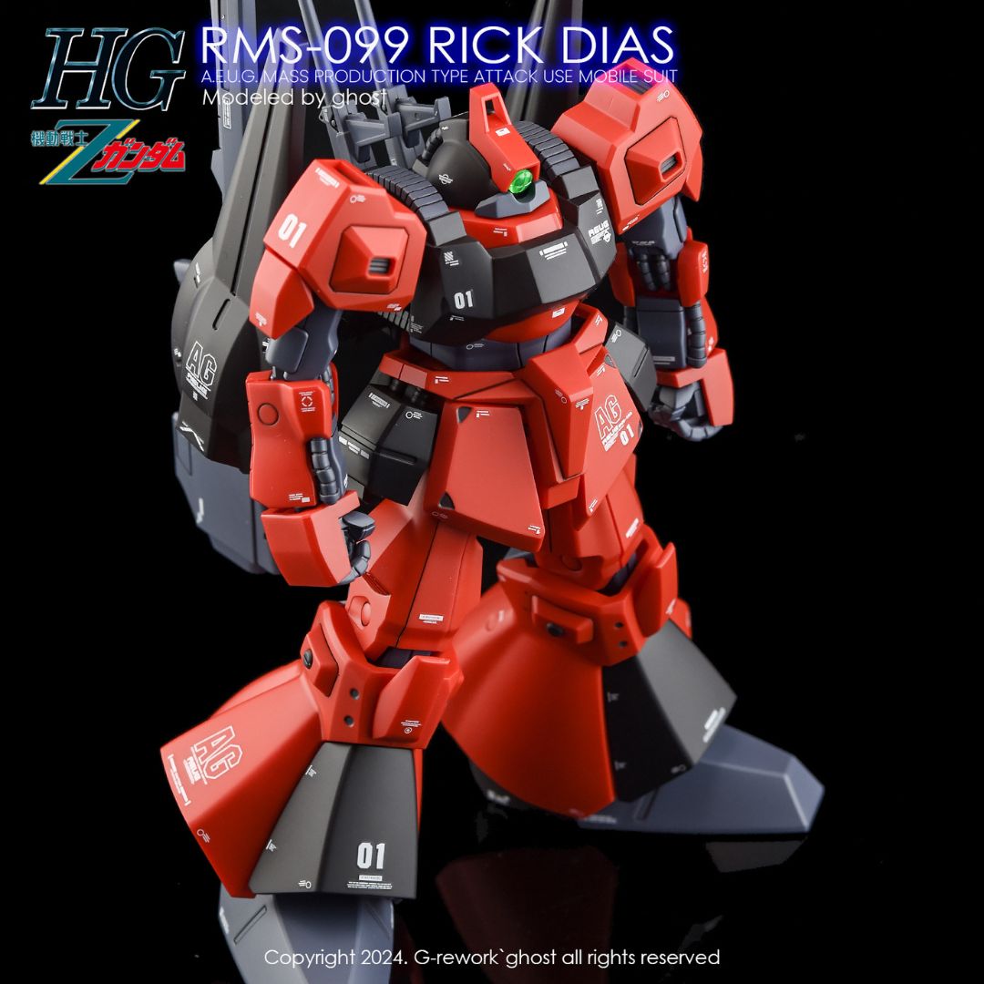 G-Rework Decal - [HG] RMS-099 RICK DIAS