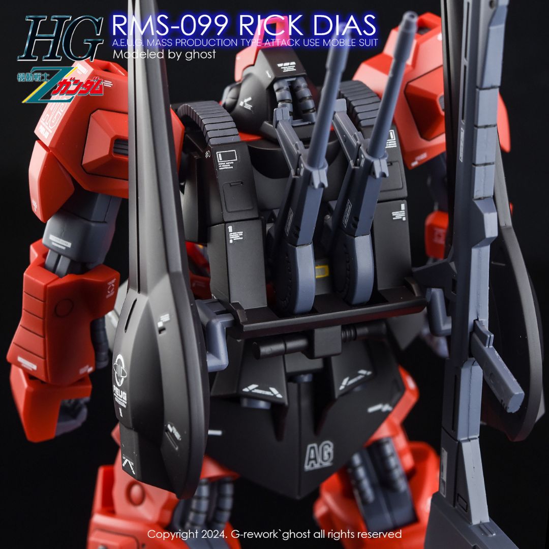 G-Rework Decal - [HG] RMS-099 RICK DIAS