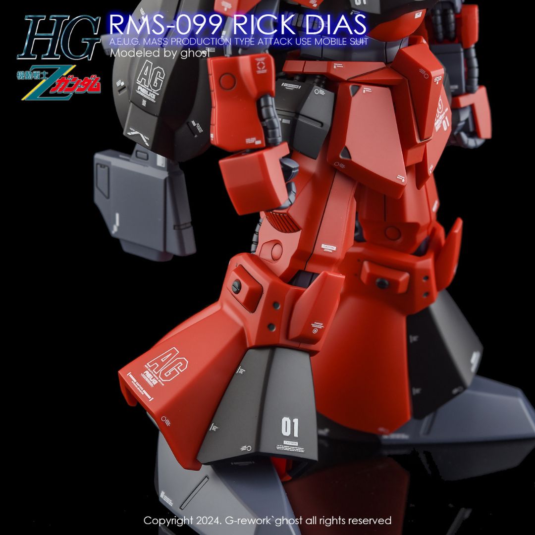 G-Rework Decal - [HG] RMS-099 RICK DIAS
