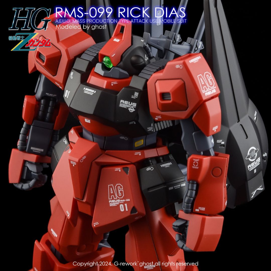 G-Rework Decal - [HG] RMS-099 RICK DIAS