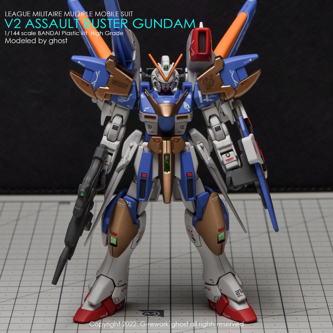 G-Rework Decal - [HG] V2 ASSAULT BUSTER GUNDAM