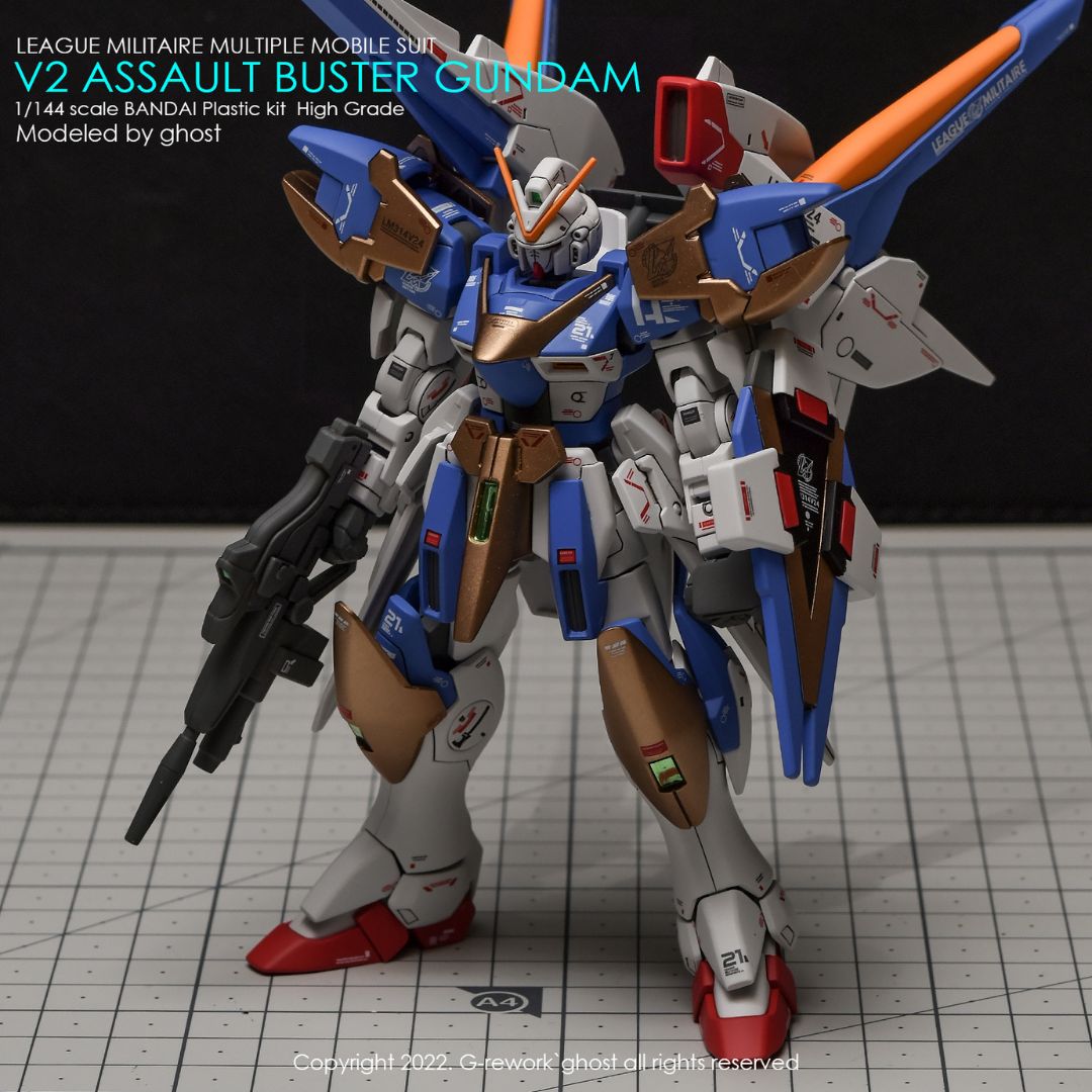 G-Rework Decal - [HG] V2 ASSAULT BUSTER GUNDAM