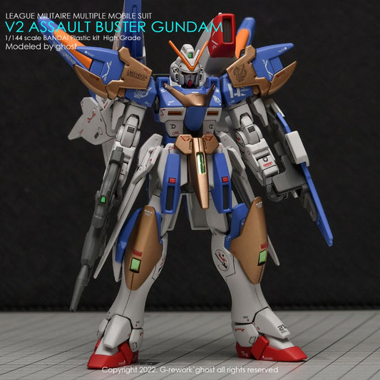 G-Rework Decal - [HG] V2 ASSAULT BUSTER GUNDAM