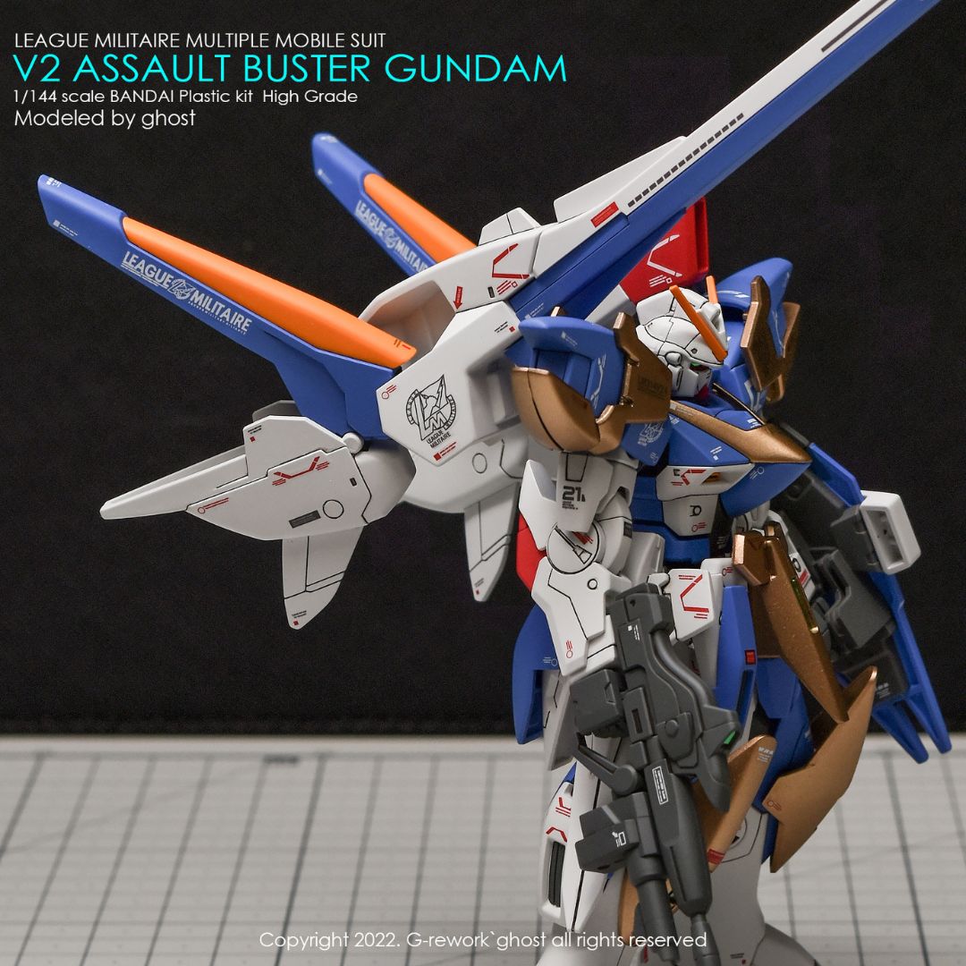 G-Rework Decal - [HG] V2 ASSAULT BUSTER GUNDAM