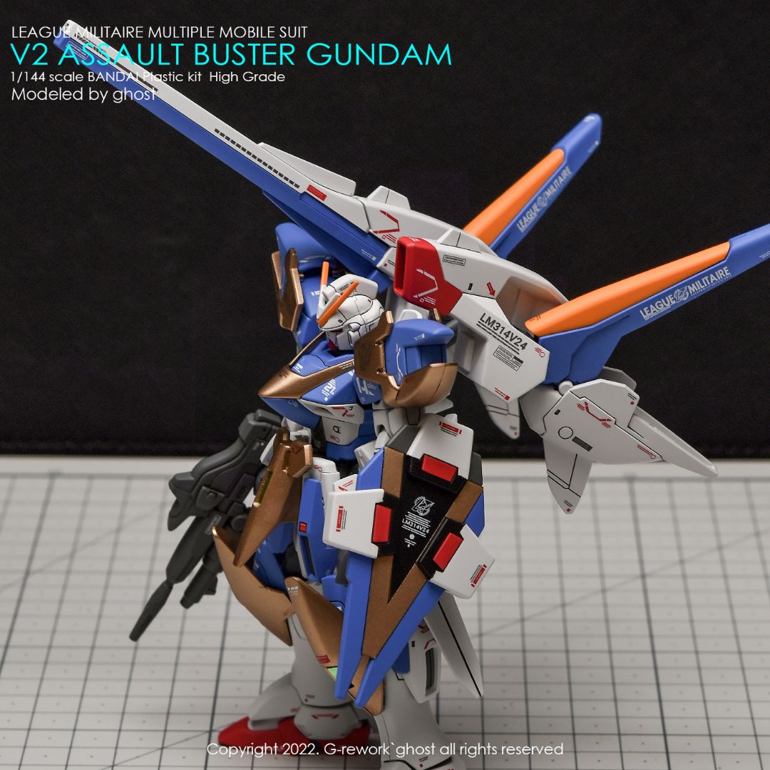 G-Rework Decal - [HG] V2 ASSAULT BUSTER GUNDAM