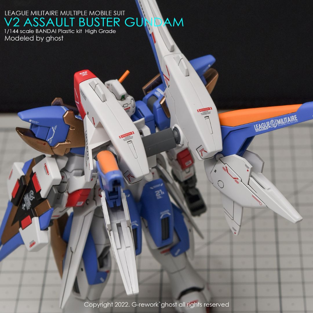 G-Rework Decal - [HG] V2 ASSAULT BUSTER GUNDAM