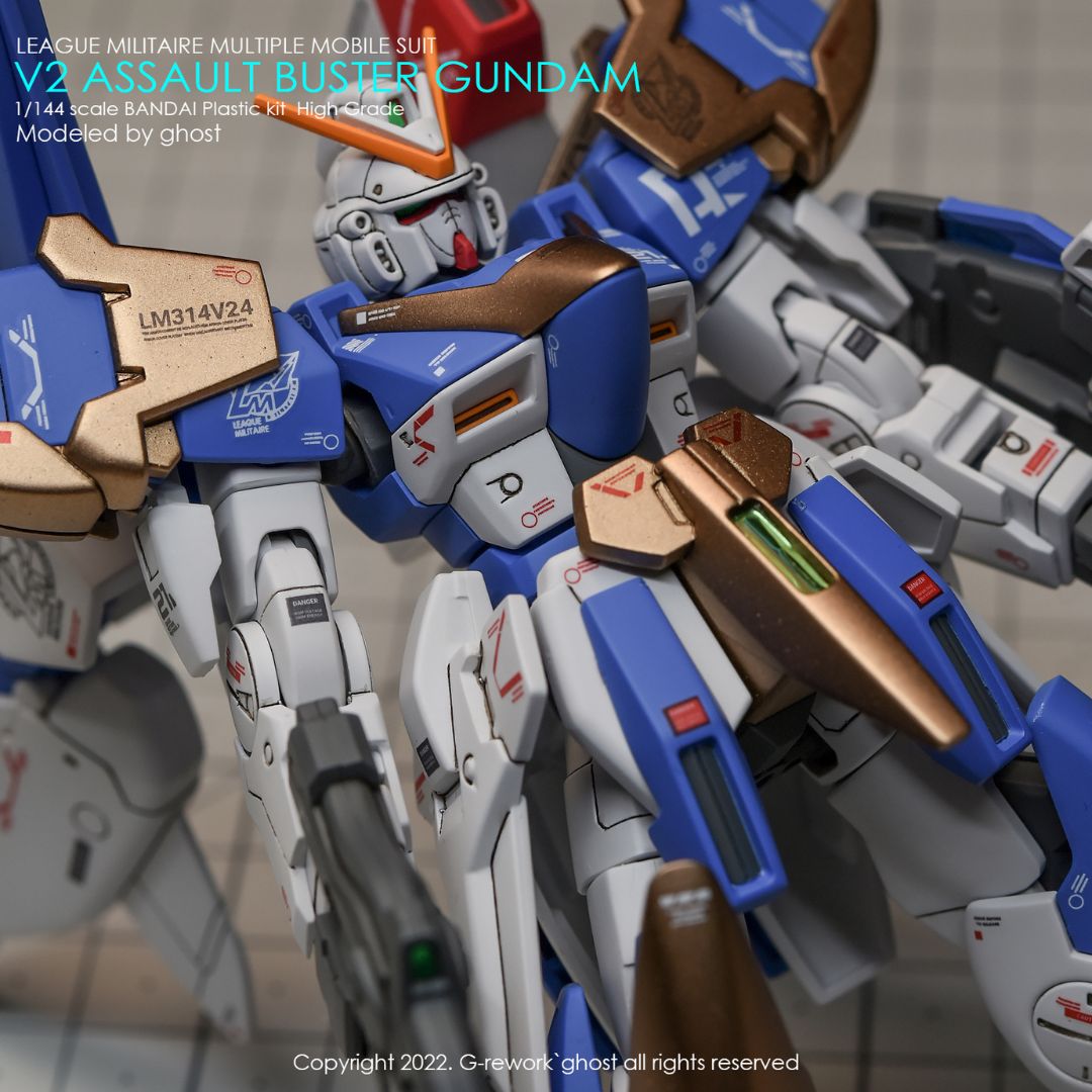 G-Rework Decal - [HG] V2 ASSAULT BUSTER GUNDAM