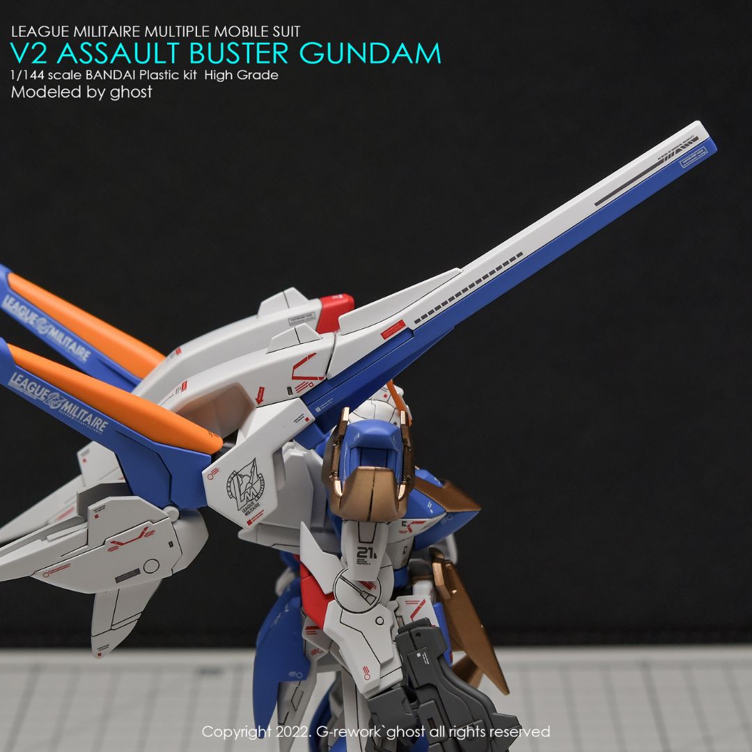 G-Rework Decal - [HG] V2 ASSAULT BUSTER GUNDAM