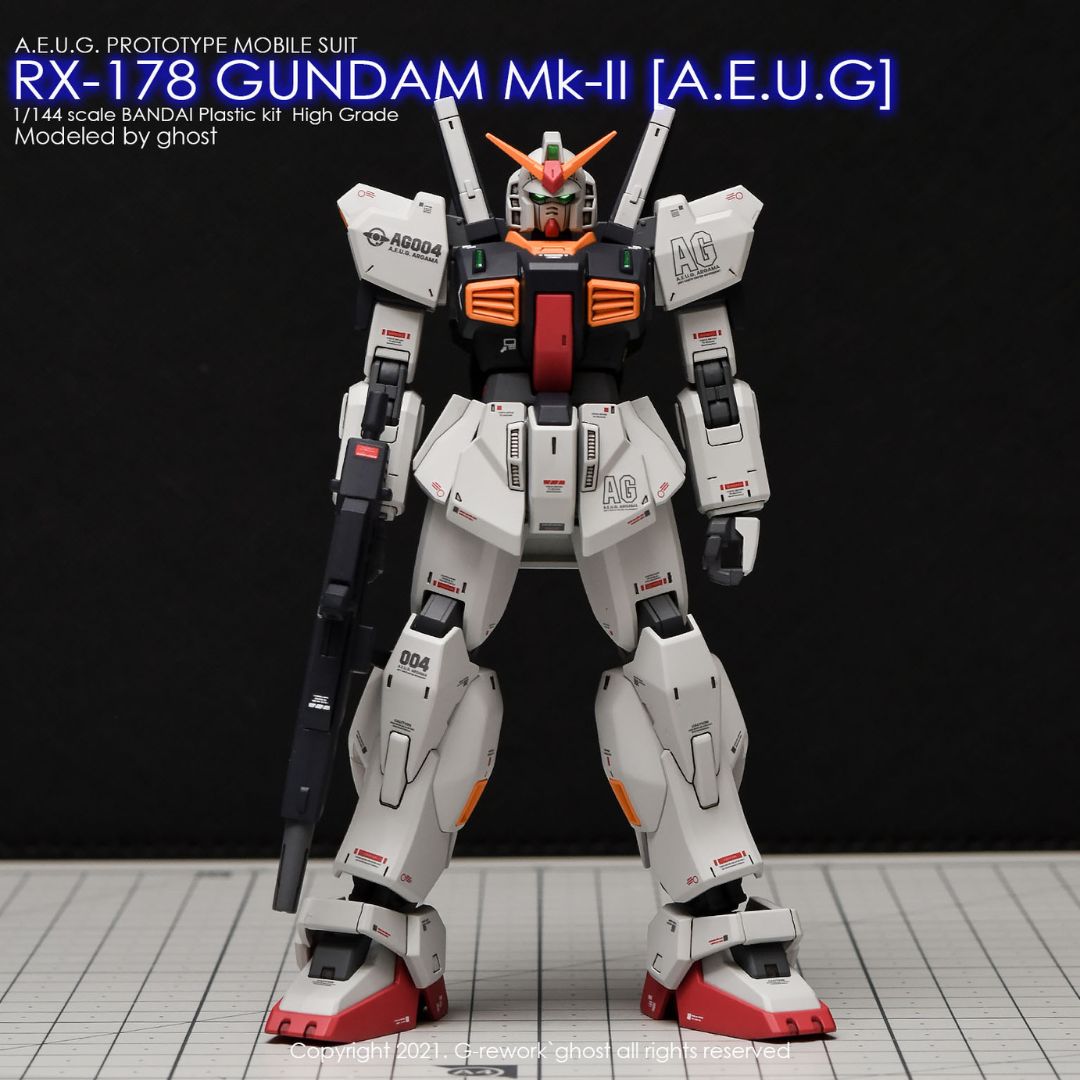 G-Rework Decal - [HG] RX-178 GUNDAM MK-II (AEUG)