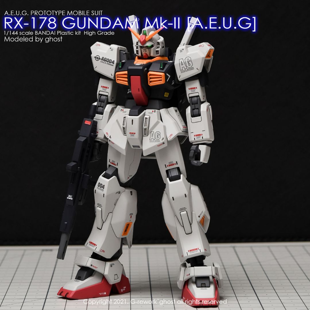 G-Rework Decal - [HG] RX-178 GUNDAM MK-II (AEUG)