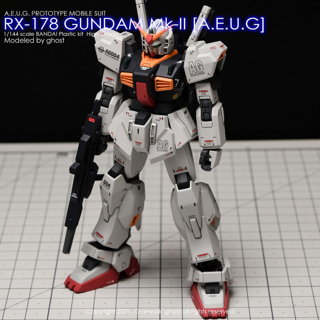 G-Rework Decal - [HG] RX-178 GUNDAM MK-II (AEUG)