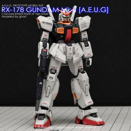 G-Rework Decal - [HG] RX-178 GUNDAM MK-II (AEUG)