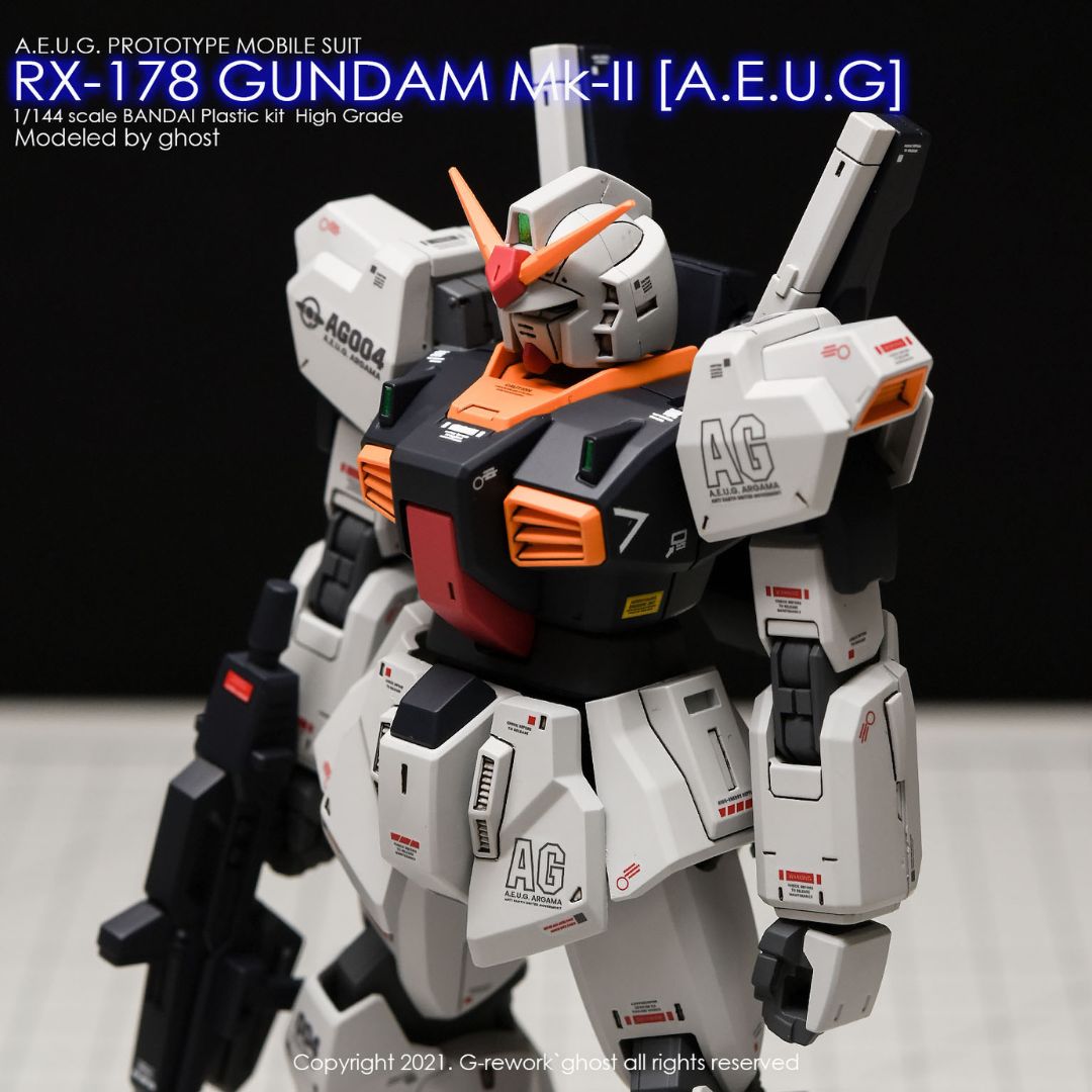 G-Rework Decal - [HG] RX-178 GUNDAM MK-II (AEUG)
