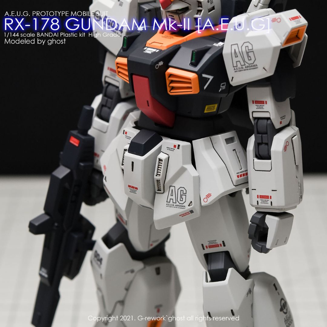 G-Rework Decal - [HG] RX-178 GUNDAM MK-II (AEUG)