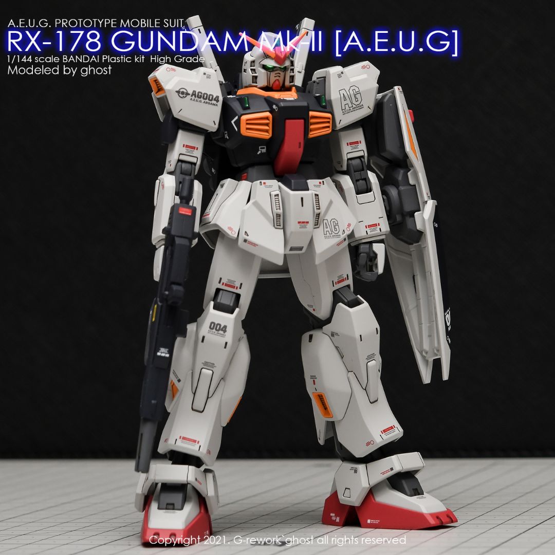G-Rework Decal - [HG] RX-178 GUNDAM MK-II (AEUG)