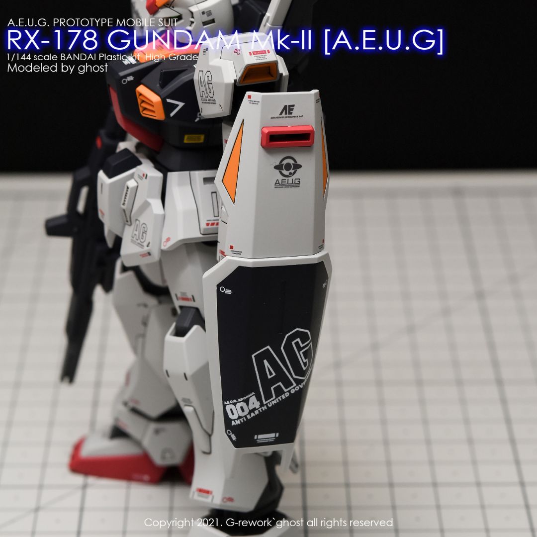 G-Rework Decal - [HG] RX-178 GUNDAM MK-II (AEUG)