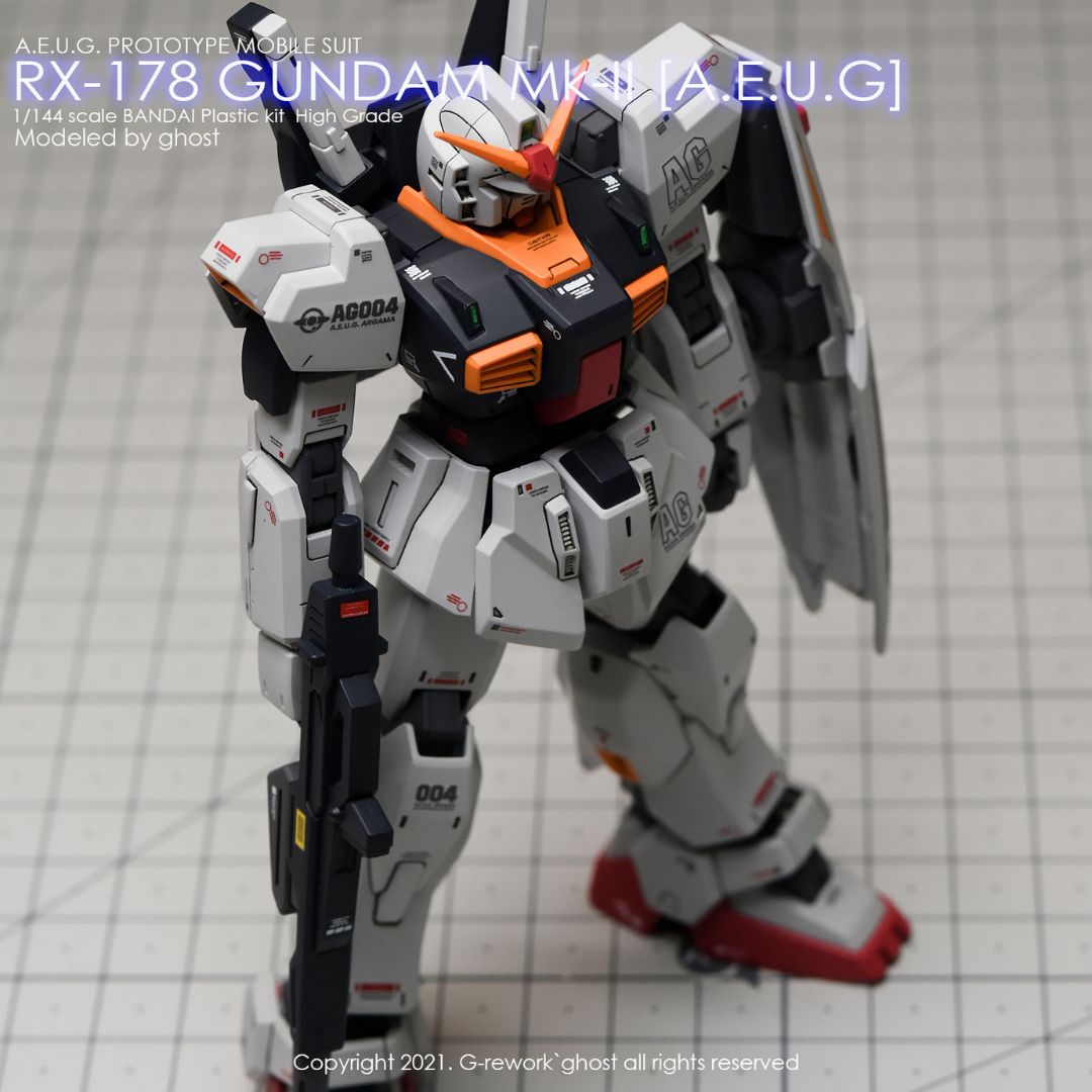G-Rework Decal - [HG] RX-178 GUNDAM MK-II (AEUG)