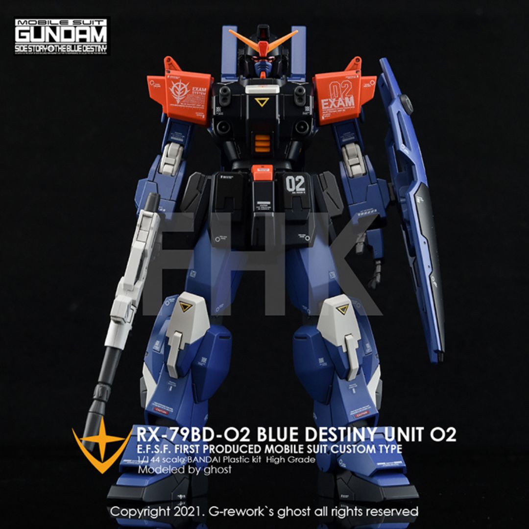G-Rework Decal - [HG] RX-79 BD-02 [BLUE DESTINY UNIT 02]