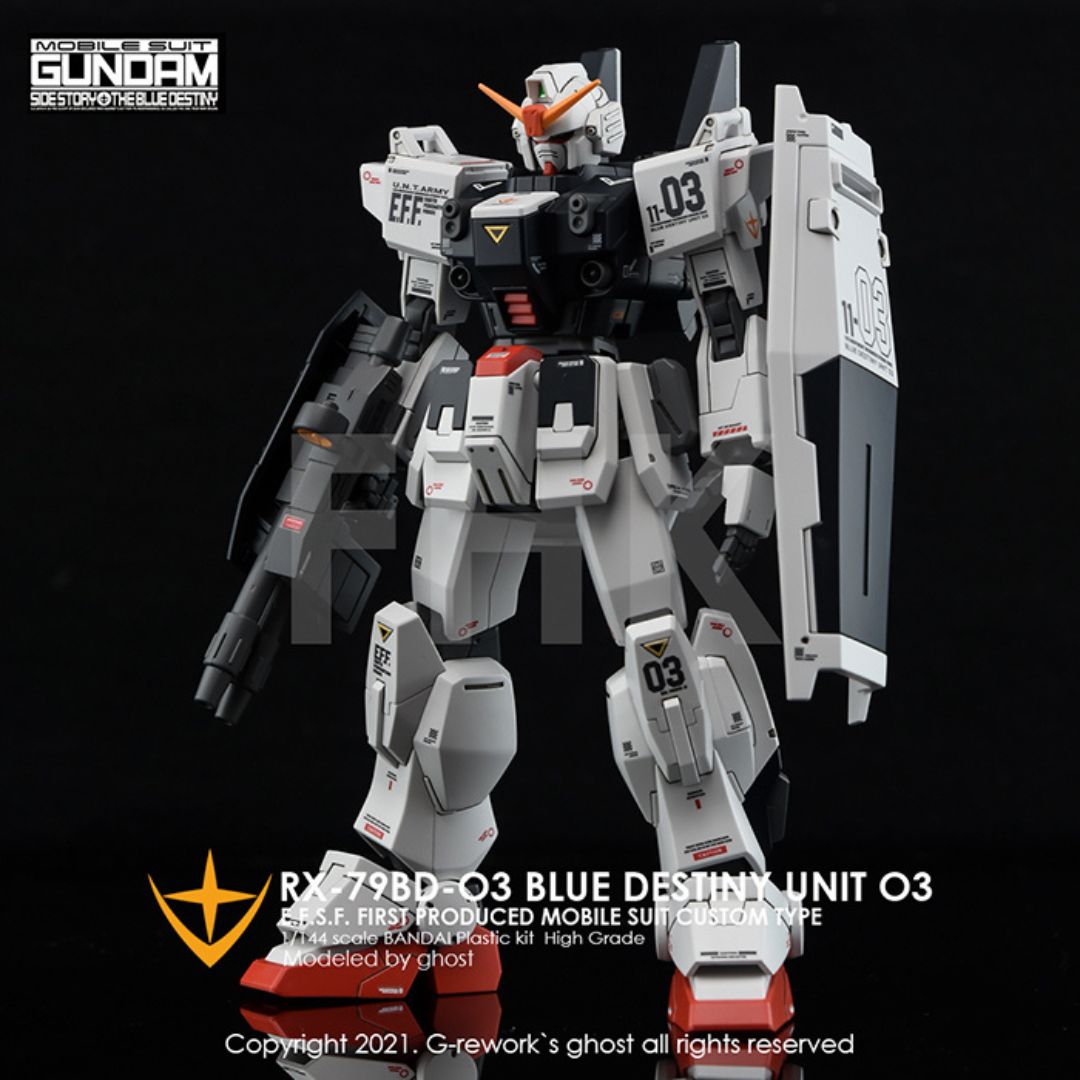 G-Rework Decal - [HG] RX-79 BD-03 [BLUE DESTINY UNIT 03]