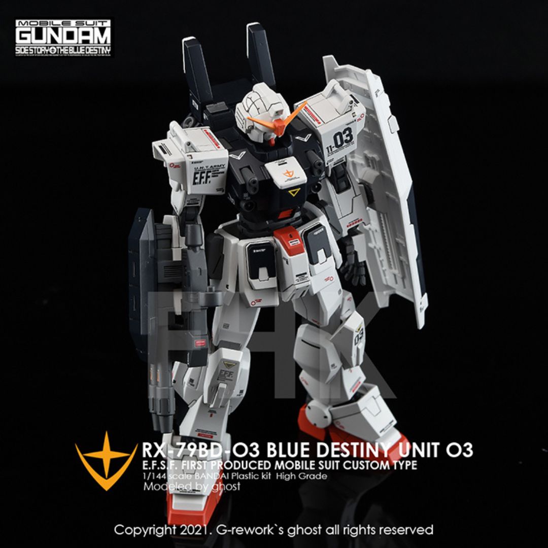 G-Rework Decal - [HG] RX-79 BD-03 [BLUE DESTINY UNIT 03]