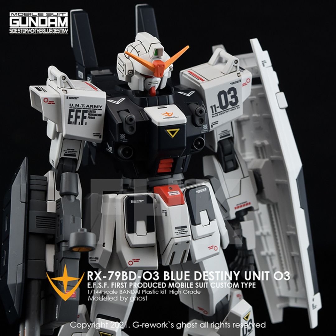 G-Rework Decal - [HG] RX-79 BD-03 [BLUE DESTINY UNIT 03]