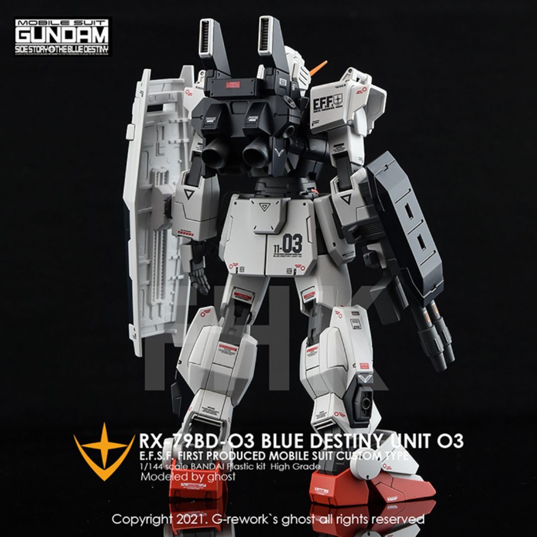 G-Rework Decal - [HG] RX-79 BD-03 [BLUE DESTINY UNIT 03]