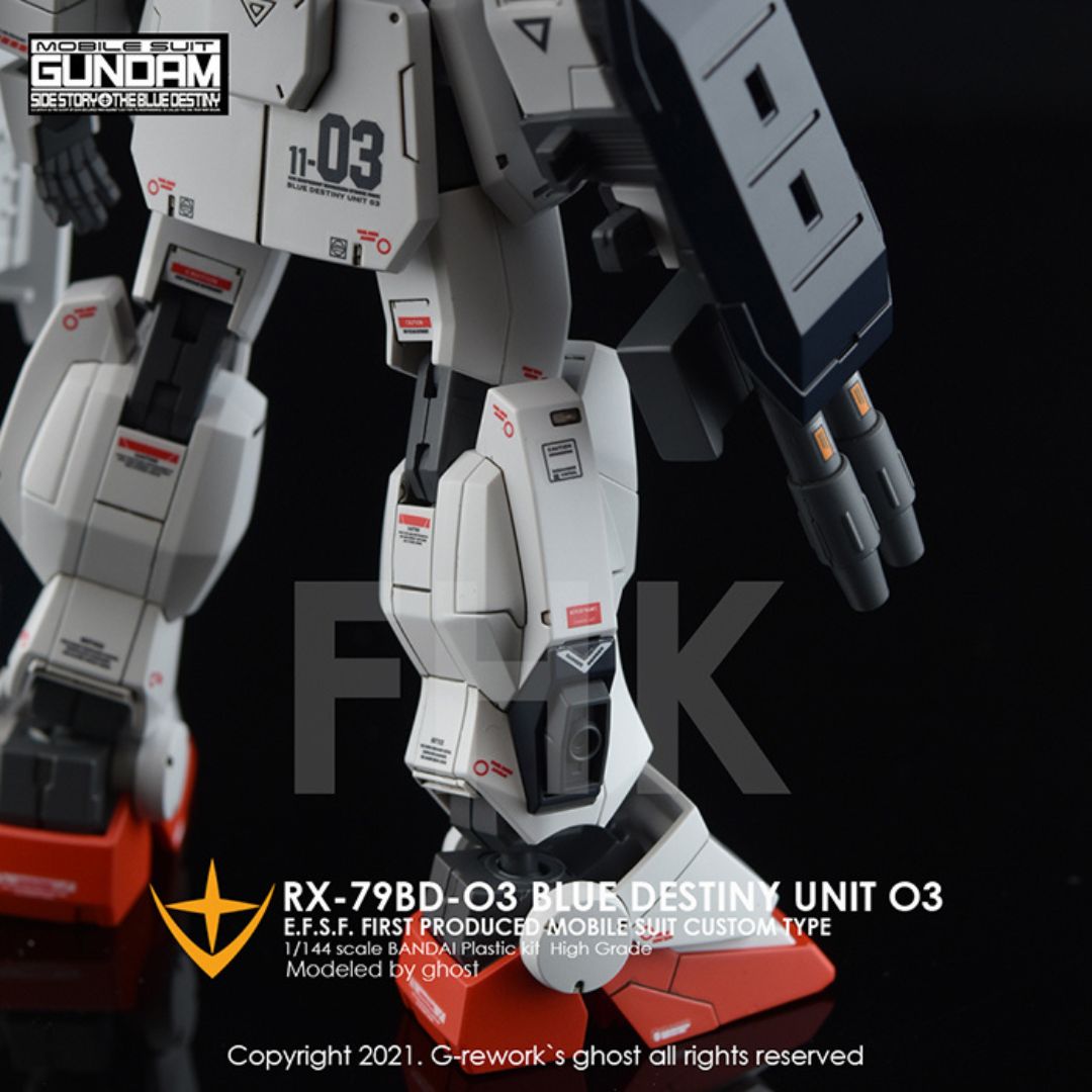 G-Rework Decal - [HG] RX-79 BD-03 [BLUE DESTINY UNIT 03]