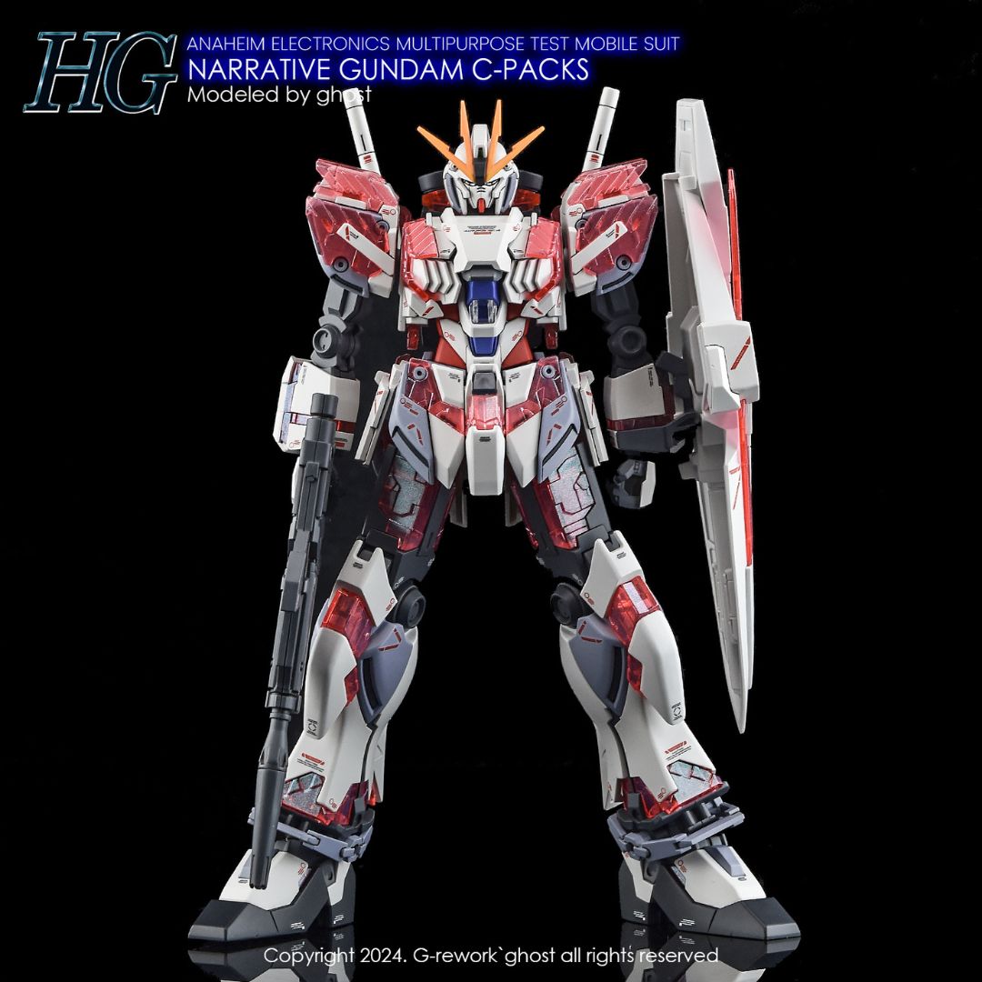 G-Rework Decal - [HG] RX-9/C NARRATIVE GUNDAM C-PACK