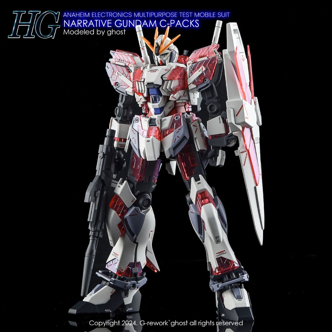 G-Rework Decal - [HG] RX-9/C NARRATIVE GUNDAM C-PACK