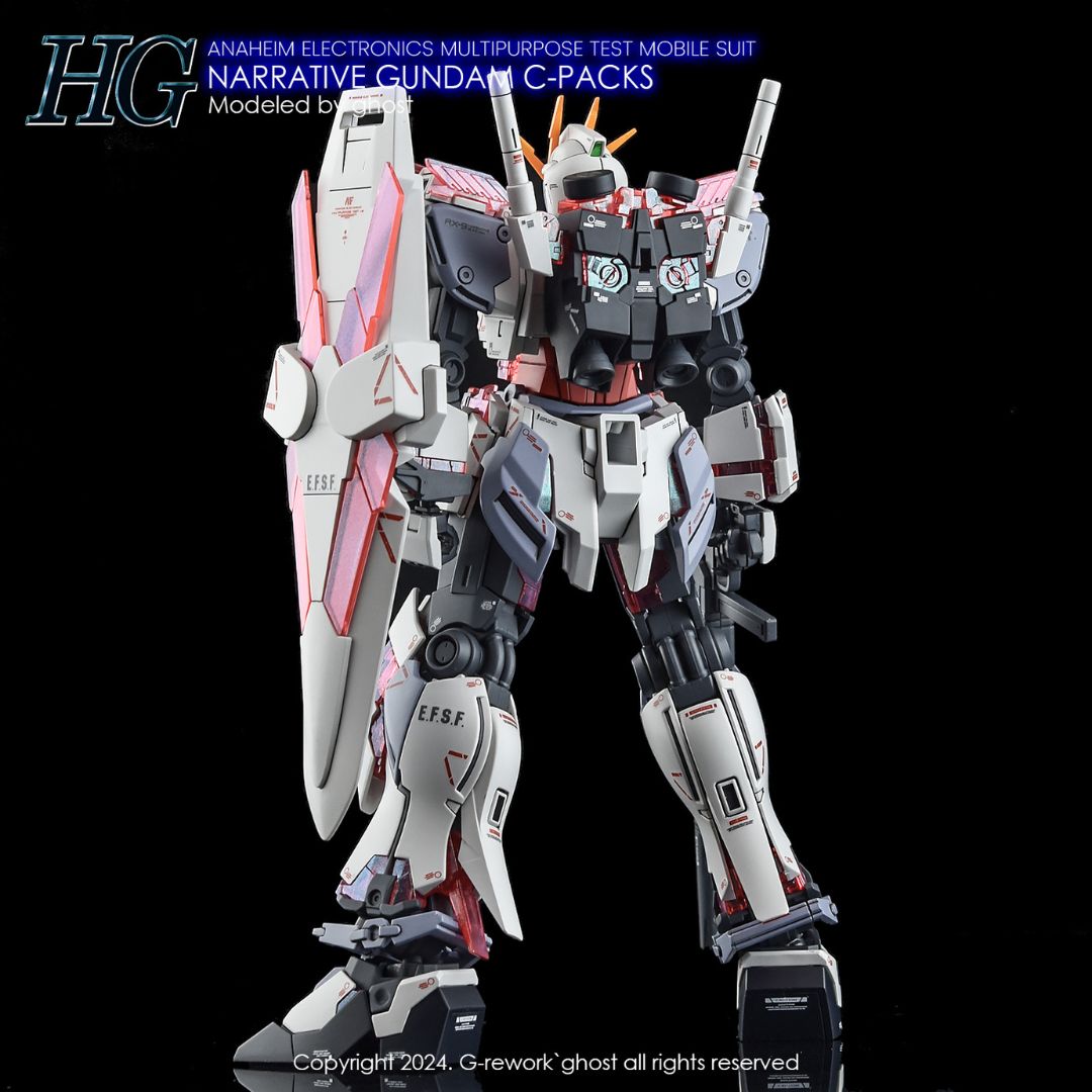 G-Rework Decal - [HG] RX-9/C NARRATIVE GUNDAM C-PACK