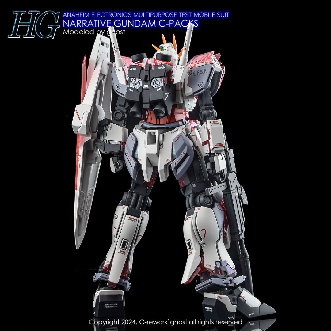 G-Rework Decal - [HG] RX-9/C NARRATIVE GUNDAM C-PACK