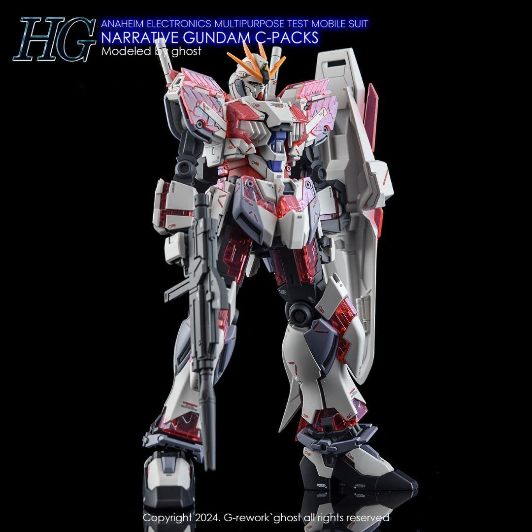 G-Rework Decal - [HG] RX-9/C NARRATIVE GUNDAM C-PACK