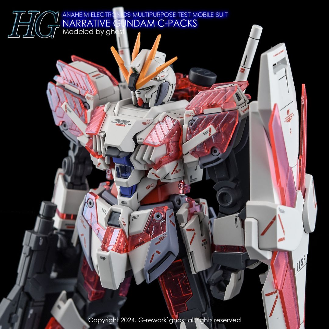 G-Rework Decal - [HG] RX-9/C NARRATIVE GUNDAM C-PACK