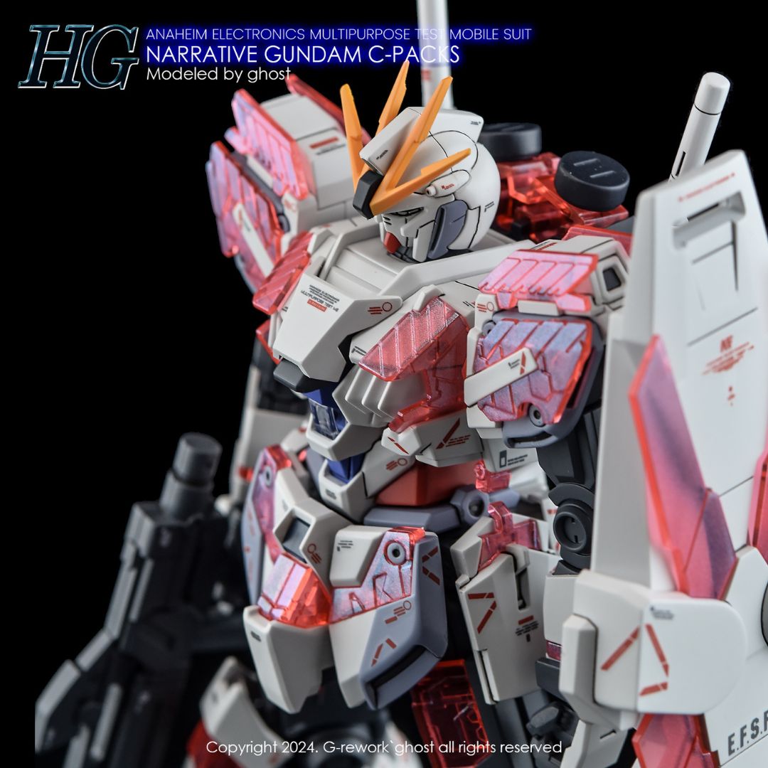 G-Rework Decal - [HG] RX-9/C NARRATIVE GUNDAM C-PACK