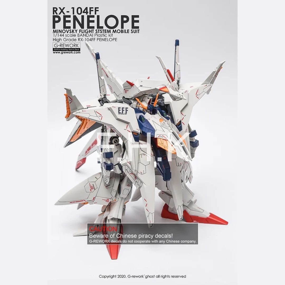 G-Rework Decal - [HG] RX-104FF PENELOPE