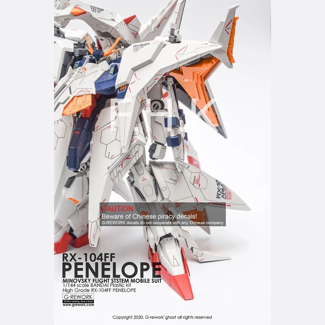 G-Rework Decal - [HG] RX-104FF PENELOPE