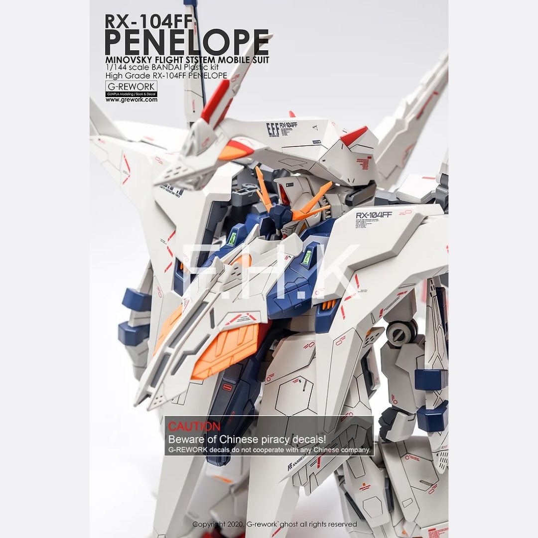 G-Rework Decal - [HG] RX-104FF PENELOPE